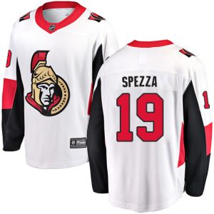 Kinder Ottawa Senators Eishockey Trikot Jason Spezza #19 Breakaway Weiß Fanatics Branded Auswärts